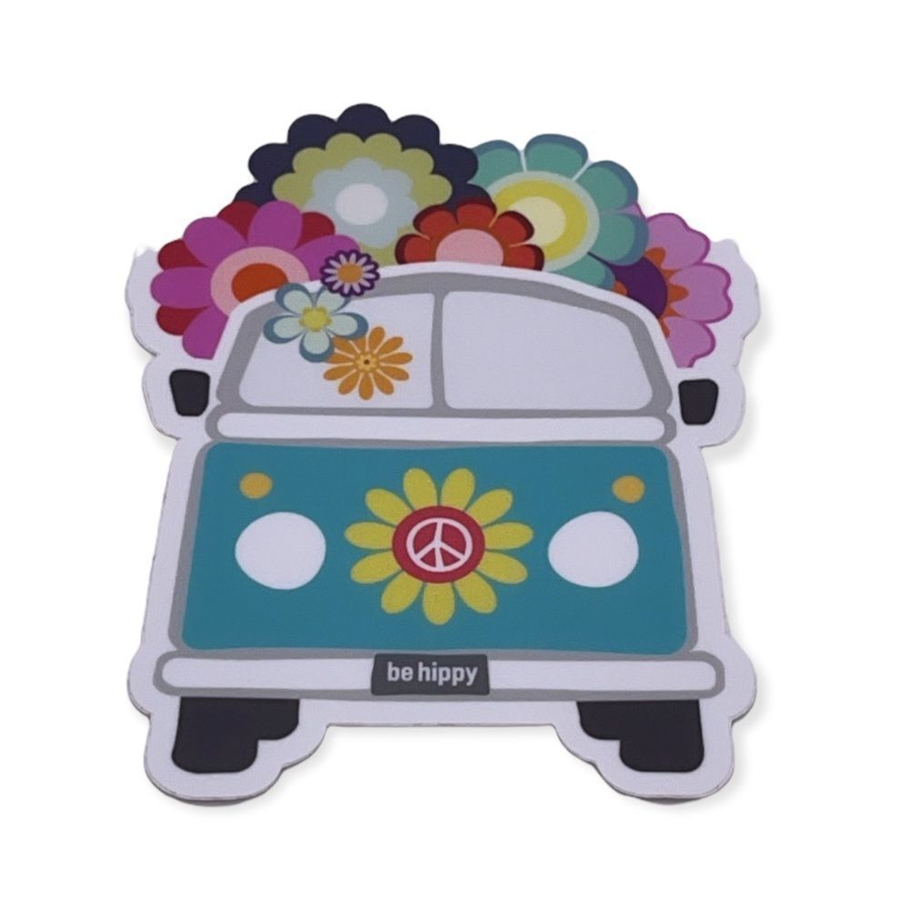 NWT Be Hippy Van Sticker